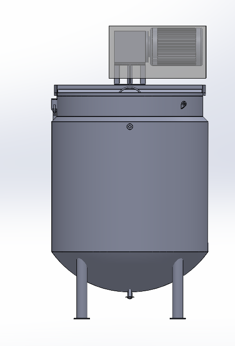 Ribbon Blender Mixer